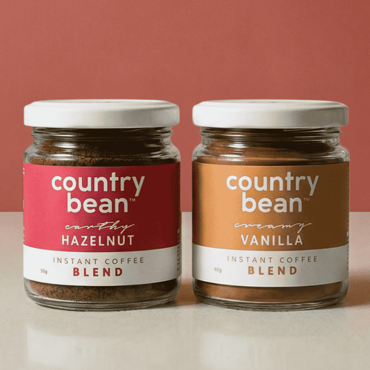 Hazelnut & Vanilla Instant Coffee Combo (50gx2)