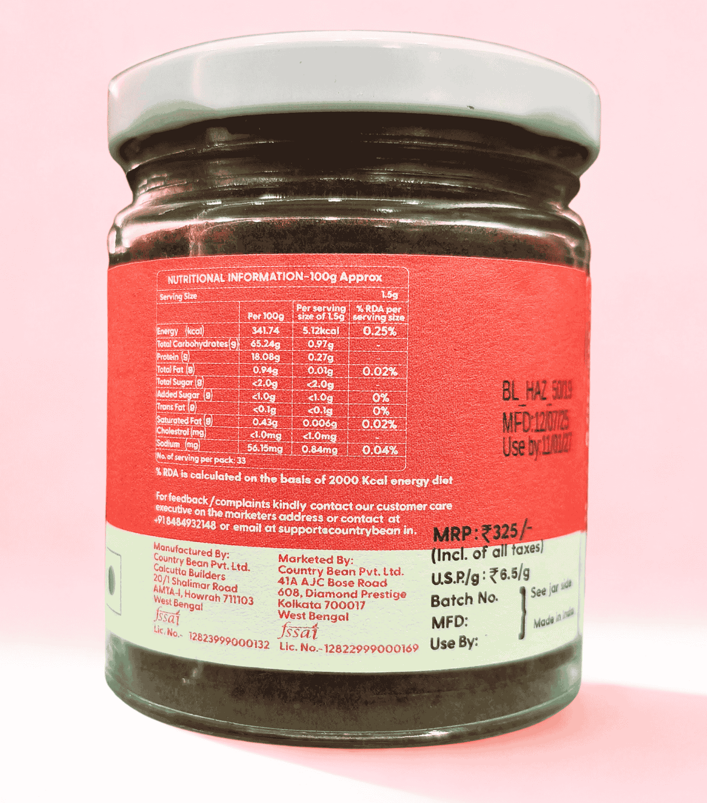 Nordic Tumbler with Free Hazelnut Instant coffee