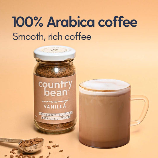 Vanilla 100% Arabica Instant Coffee 100g