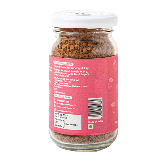 Strawberry Cheesecake 100% Arabica Instant Coffee 50g