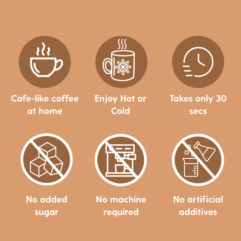 Vanilla Instant Coffee 50g