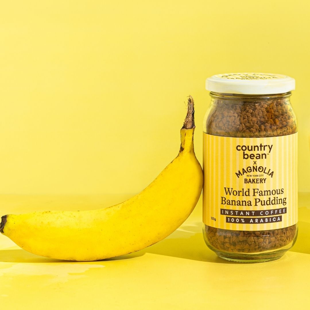 World Famous Banana Pudding + Hazelnut Instant Coffee 100g x 2