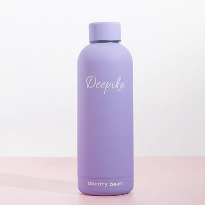 Matte Finish Insulated Bottle 500ml (Free Personalisation)