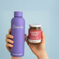 Matte Finish Insulated Bottle 500ml + Hazelnut 60% Arabica Coffee