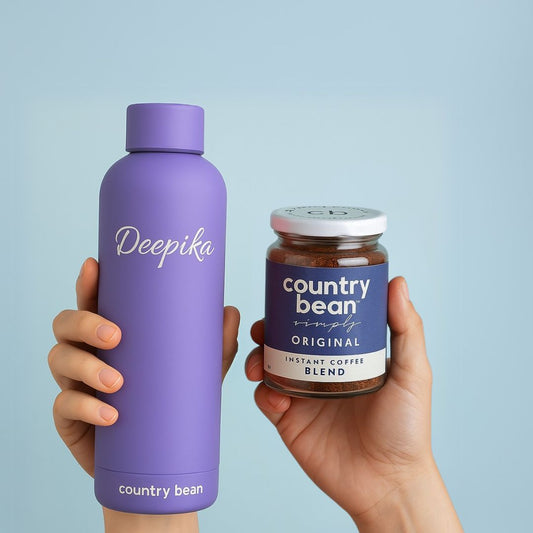Matte Finish Insulated Bottle 500ml + Original 60% Arabica Coffee
