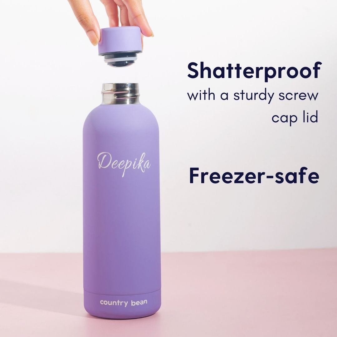 Matte Finish Insulated Bottle 500ml (Free Personalisation)