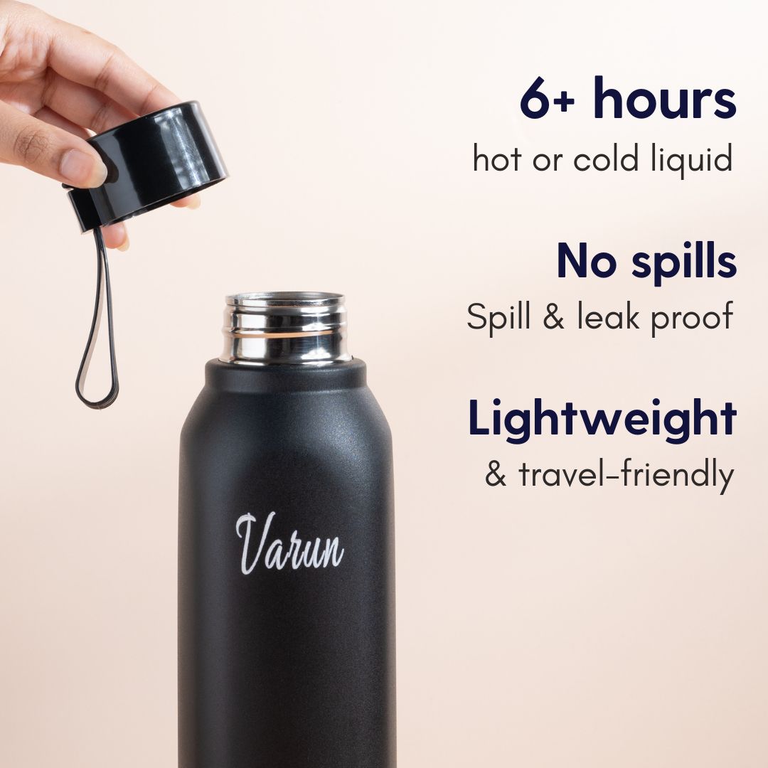 Stainless Steel Insulated Bottle 750ml (Free Personalisation)