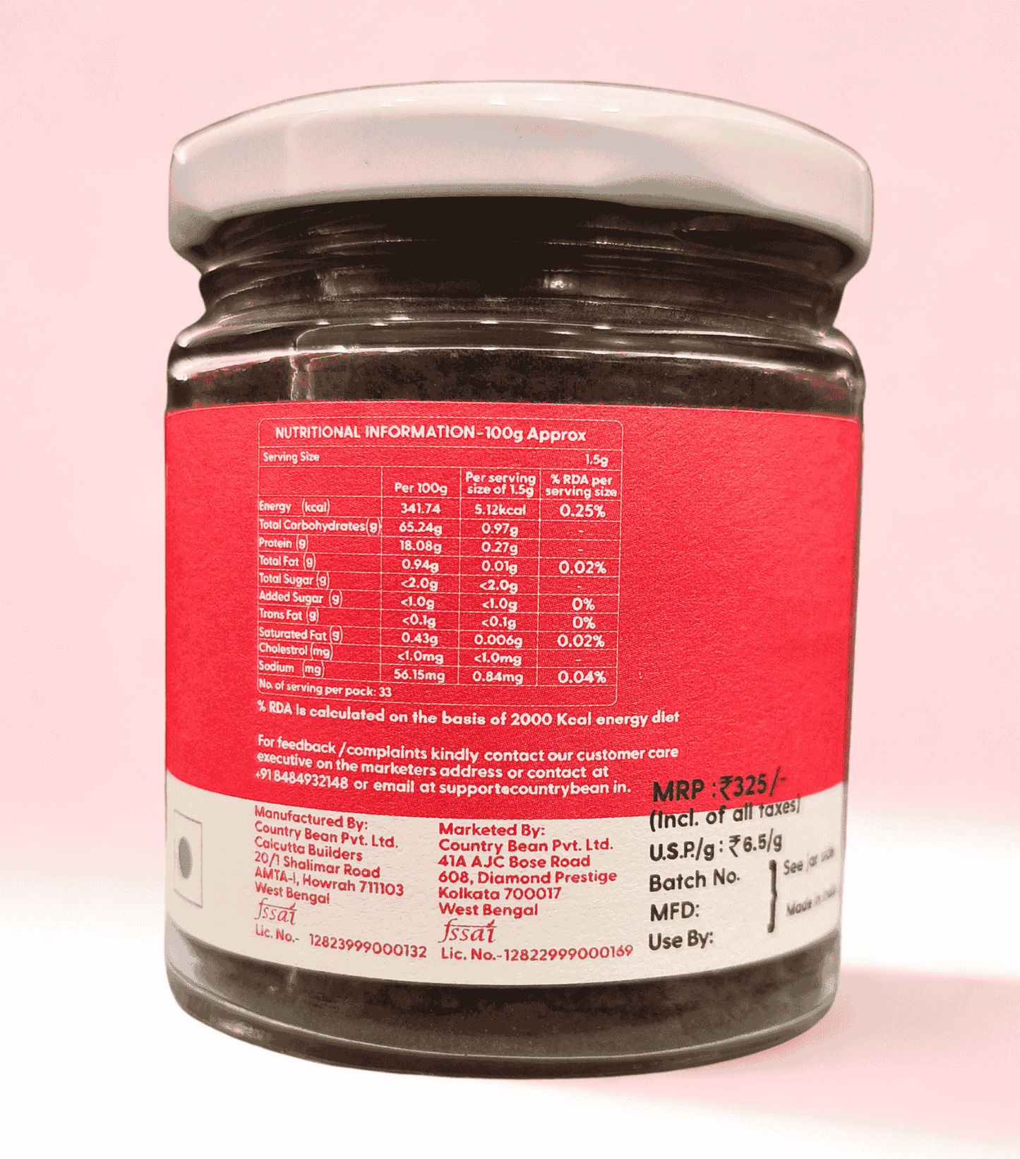 Strawberry Cheesecake Instant Coffee 50g