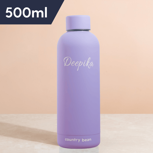 Matte Finish Insulated Bottle with Free Personalisation
