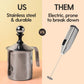 Milk Frother + Hazelnut 60% Arabica Coffee