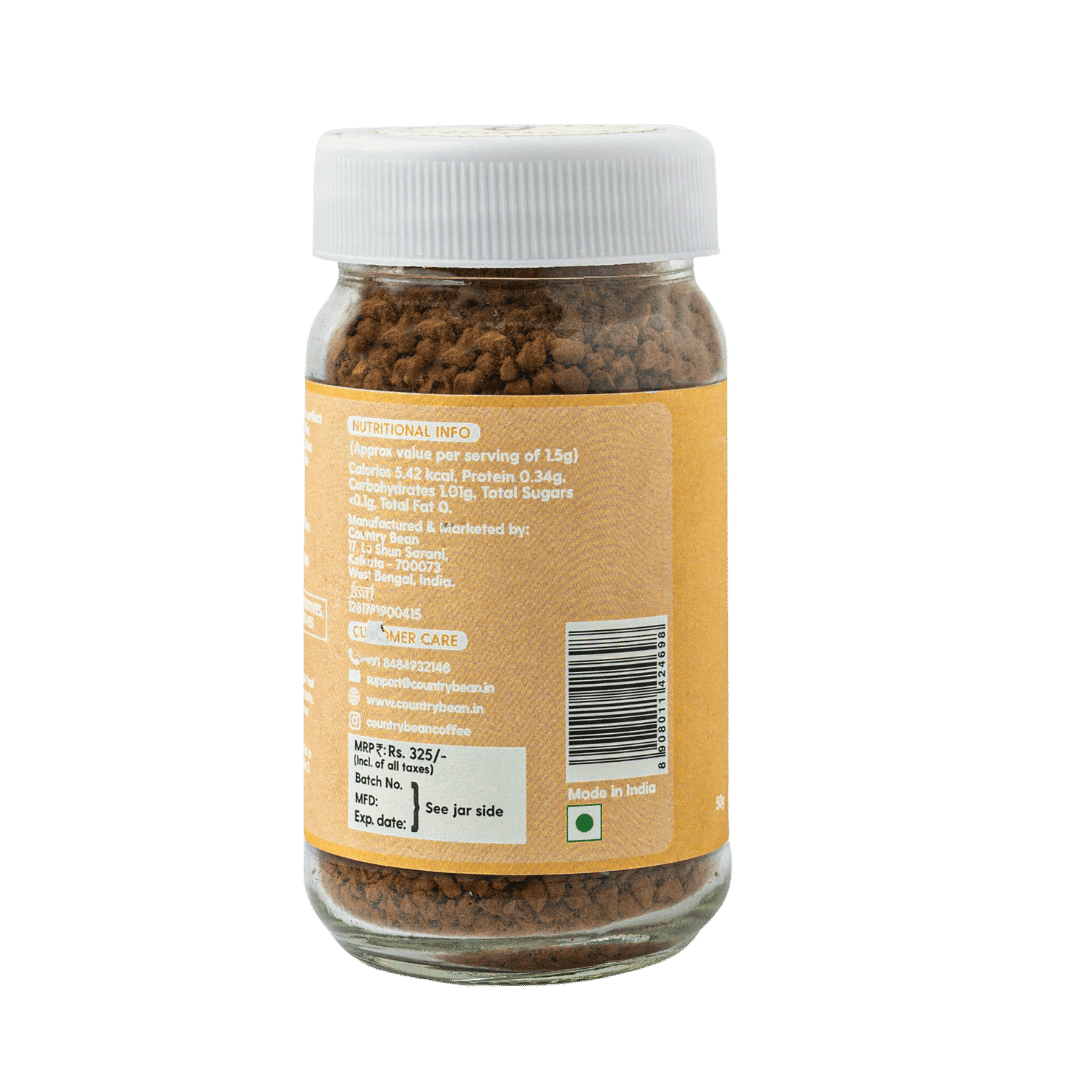 Caramel Instant Coffee 50g - Country Bean